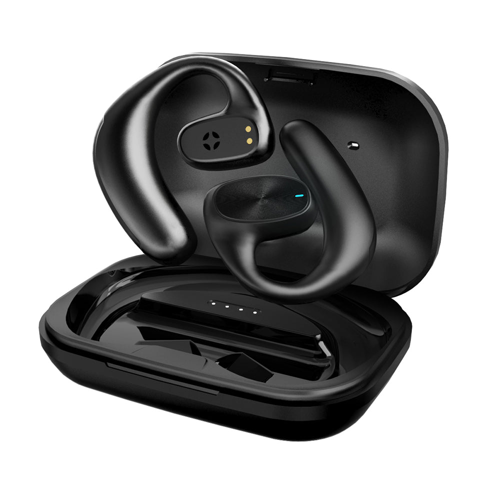 X6 Bluetooth Headset Ear-Hook Air Conduction Wireless Headphone Binaural HiFi Sound IPX5 Waterproof Sports TWS Earbuds (Built-In 32G Memory) X6 Bluetooth Headset Ear-Hook Air Conduction Wireless Headphone Binaural HiFi Sound IPX5 Waterproof Sports TWS Earbuds (Built-In 32G Memory)